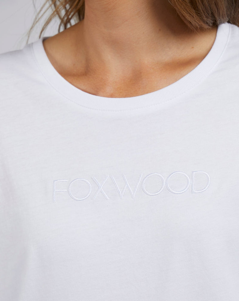 Foxwood L/S Tee White
