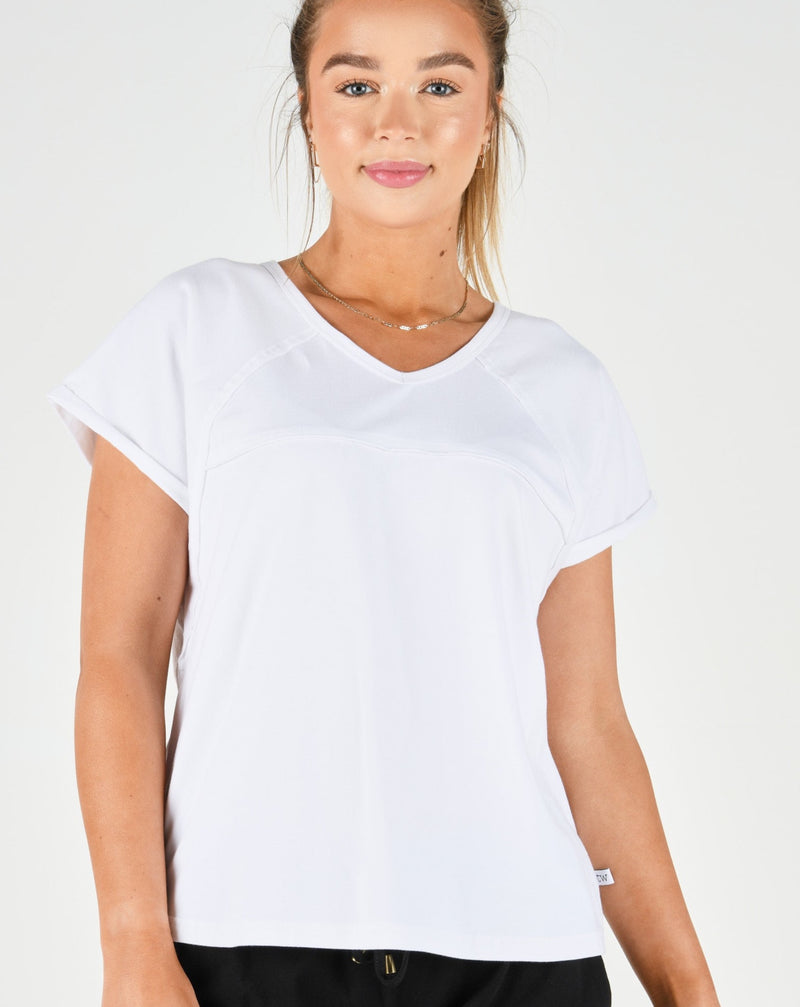 Slouch Tee White